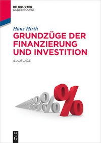Cover image: Grundzüge der Finanzierung und Investition 1st edition 9783110413748