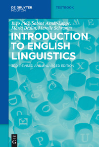 Cover image: Introduction to English Linguistics 3rd edition 9783110376180