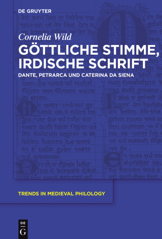 Cover image: Göttliche Stimme, irdische Schrift 1st edition 9783110437713