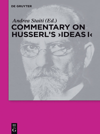 Titelbild: Commentary on Husserl's "Ideas I" 1st edition 9783110426281