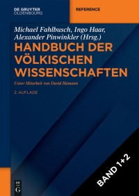 Cover image: Handbuch der völkischen Wissenschaften 2nd edition 9783110438918