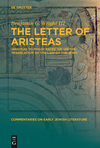 Imagen de portada: The Letter of Aristeas 1st edition 9783110439045