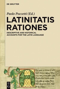 Cover image: Latinitatis rationes 1st edition 9783110439960