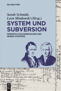 Cover image: System und Subversion 1st edition 9783110440898