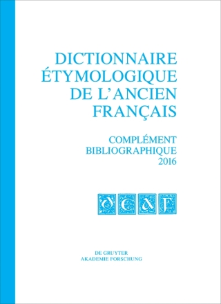 Imagen de portada: Complément bibliographique 2016 1st edition 9783110440881
