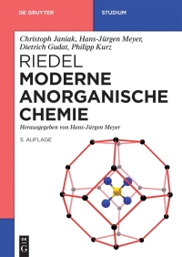 Immagine di copertina: Riedel Moderne Anorganische Chemie 5th edition 9783110441604