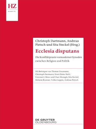 Cover image: Ecclesia disputans 1st edition 9783110441550