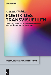 Immagine di copertina: Poetik des Transvisuellen 1st edition 9783110441611