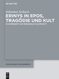 Cover image: Erinys in Epos, Tragödie und Kult 1st edition 9783110441598