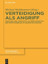 Cover image: Verteidigung als Angriff 1st edition 9783110437973