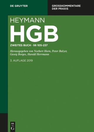 Imagen de portada: §§ 105-237 3rd edition 9783110438147