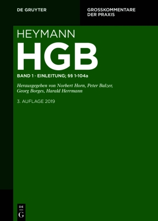 Imagen de portada: Erstes Buch. Einleitung; §§ 1-104a 3rd edition 9783110438093