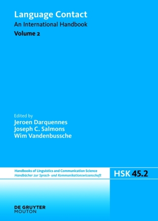 Imagen de portada: Language Contact. Volume 2 1st edition 9783110442915