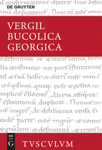 Imagen de portada: Bucolica / Georgica 1st edition 9783110443127