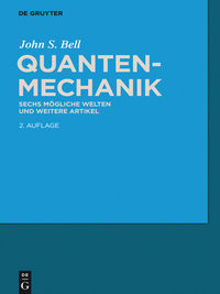 Cover image: Quantenmechanik 2nd edition 9783110447903