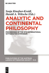 Cover image: Analytic and Continental Philosophy 1st edition 9783110448344