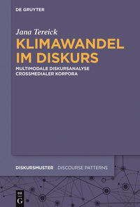 Imagen de portada: Klimawandel im Diskurs 1st edition 9783110449334