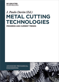 Cover image: Metal Cutting Technologies 1st edition 9783110449426