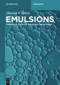 Cover image: Emulsions 1st edition 9783110452174