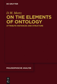 Titelbild: On the Elements of Ontology 1st edition 9783110454208