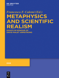 Cover image: Metaphysics and Scientific Realism 1st edition 9783110454611