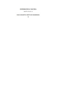Immagine di copertina: Die Bamberger Bischöfe von 1693 bis 1802. Das exemte Bistum Bamberg 4 1st edition 9783110438598