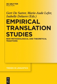 Cover image: Empirical Translation Studies 1st edition 9783110456844