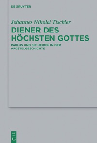 Imagen de portada: Diener des höchsten Gottes 1st edition 9783110454017