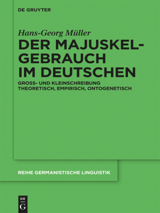 Titelbild: Der Majuskelgebrauch im Deutschen 1st edition 9783110457964