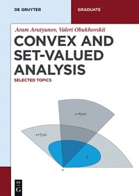 Cover image: Convex and Set-Valued Analysis 1st edition 9783110460285