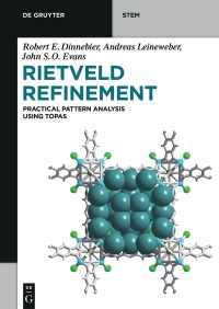 表紙画像: Rietveld Refinement 1st edition 9783110456219