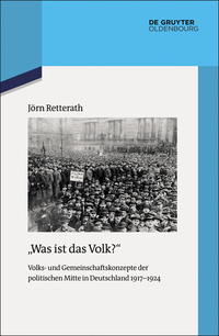 صورة الغلاف: "Was ist das Volk?" 1st edition 9783110462074