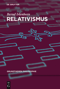 Cover image: Relativismus 1st edition 9783110462470