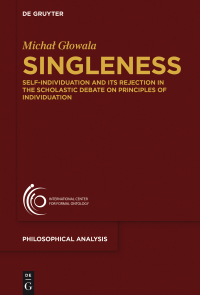 Cover image: Singleness 1st edition 9783110462951