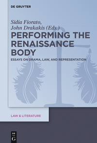 Immagine di copertina: Performing the Renaissance Body 1st edition 9783110462593