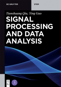 Imagen de portada: Signal Processing and Data Analysis 1st edition 9783110461589