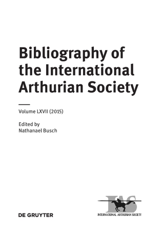 Cover image: (2015) 1st edition 9783110466751