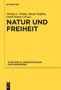 Imagen de portada: Natur und Freiheit 1st edition 9783110467543