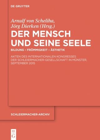 Cover image: Der Mensch und seine Seele 1st edition 9783110464573