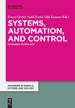Imagen de portada: Systems, Automation and Control 1st edition 9783110468212