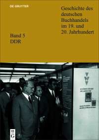 Titelbild: SBZ, Institutionen, Verlage 1 1st edition 9783110470031
