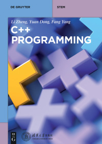 Cover image: C++ Programming 1st edition 9783110469431