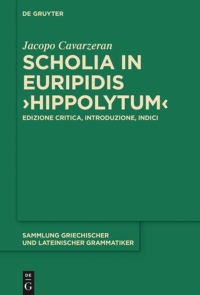 Cover image: Scholia in Euripidis "Hippolytum" 1st edition 9783110468618