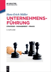 表紙画像: Unternehmensführung 1st edition 9783110471489