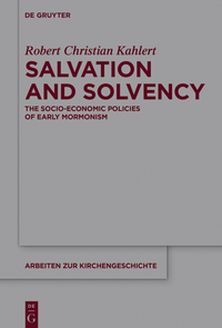 Titelbild: Salvation and Solvency 1st edition 9783110470208