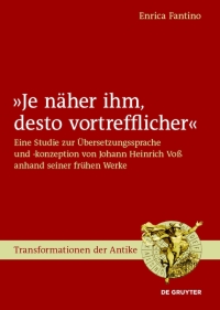 Omslagafbeelding: Je näher ihm, desto vortrefflicher 1st edition 9783110473469