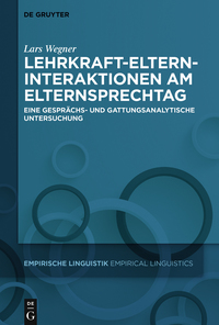 Cover image: Lehrkraft-Eltern-Interaktionen am Elternsprechtag 1st edition 9783110474084