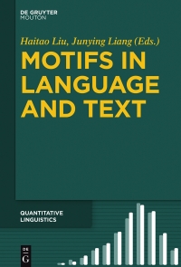 Cover image: Motifs in Language and Text 1st edition 9783110474961