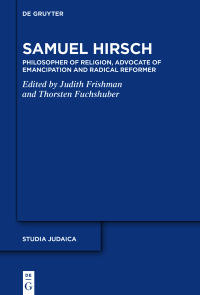 Cover image: Samuel Hirsch 1st edition 9783110464344