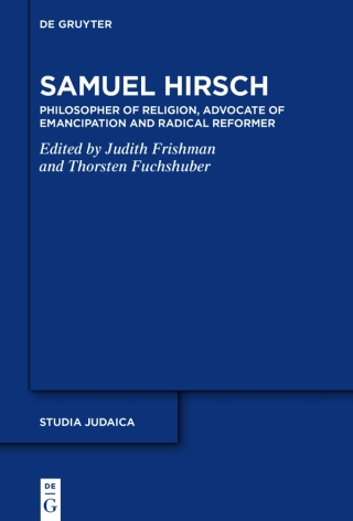Cover image: Samuel Hirsch 1st edition 9783110464344